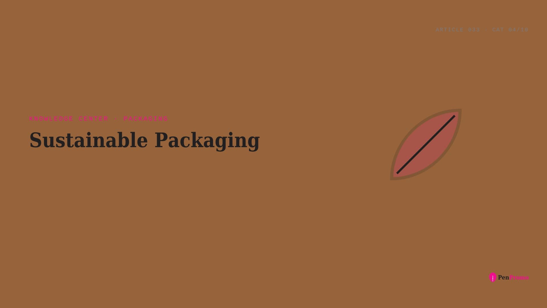 Sustainable Packaging