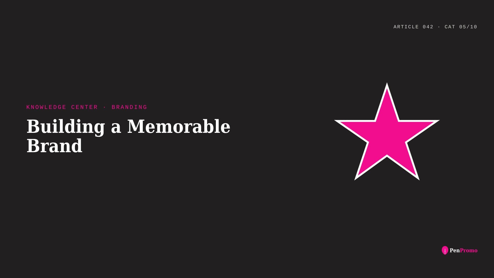 Building a Memorable Brand