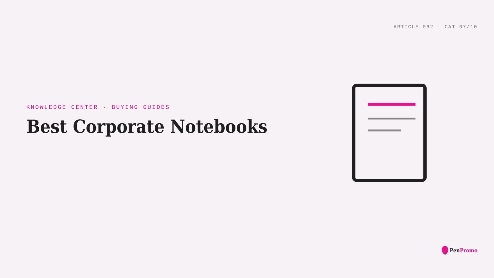 Best Corporate Notebooks
