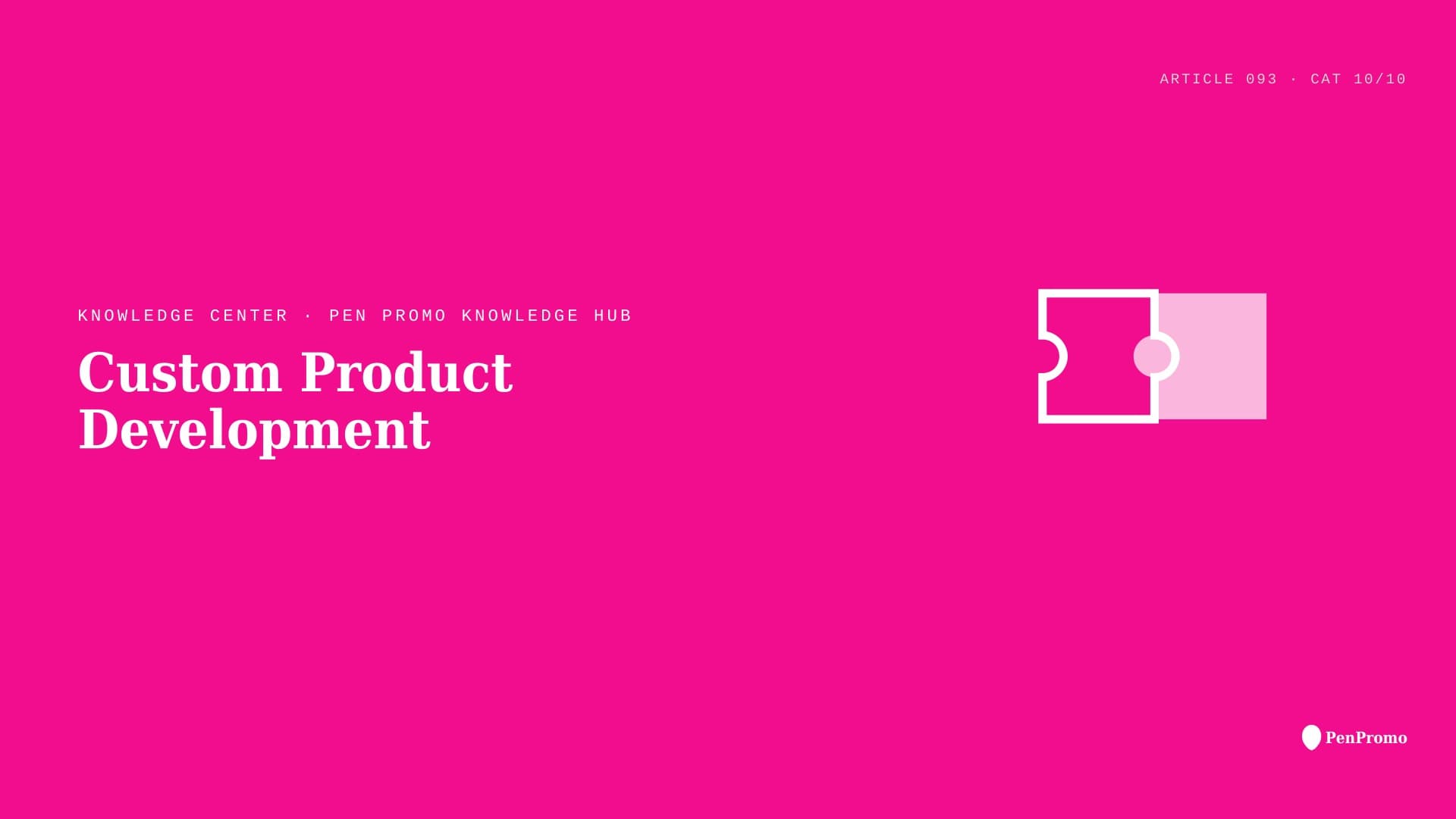 Custom Product Development
