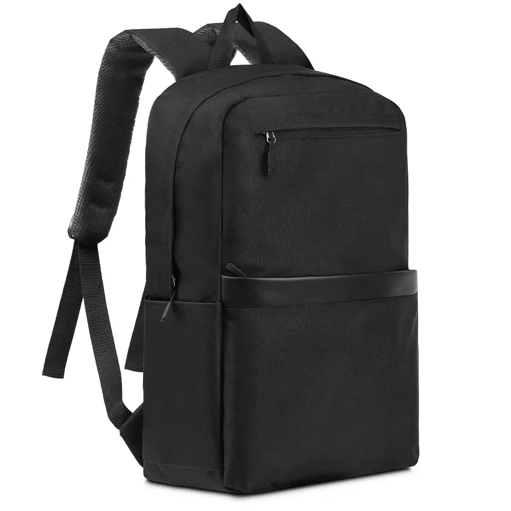 In Stock, Custom Made Promotional Backpack with Laptop Compartment