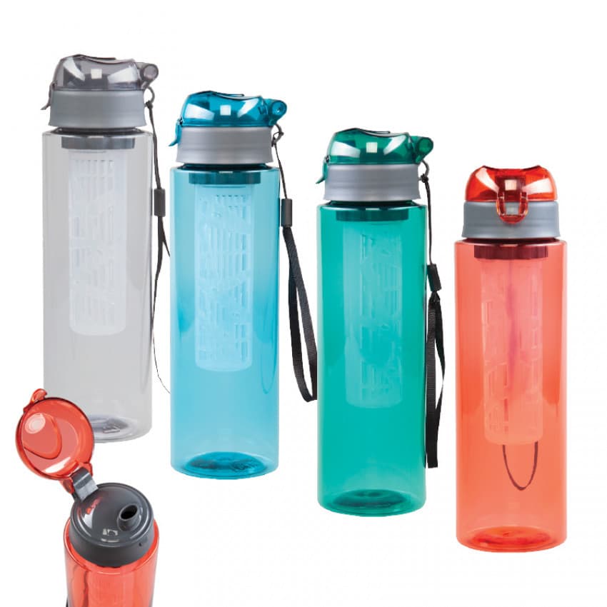 800 ML Detox Filtered Plastic Water Bottle