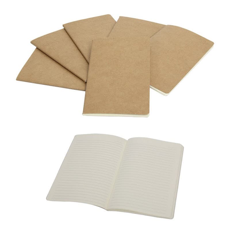 12.5 x 20 cm Kraft Cover Tailor's Stitch Notebook