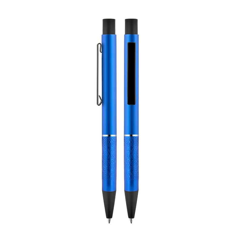 Metal Super Gel Refill Push Button Ballpoint Pen